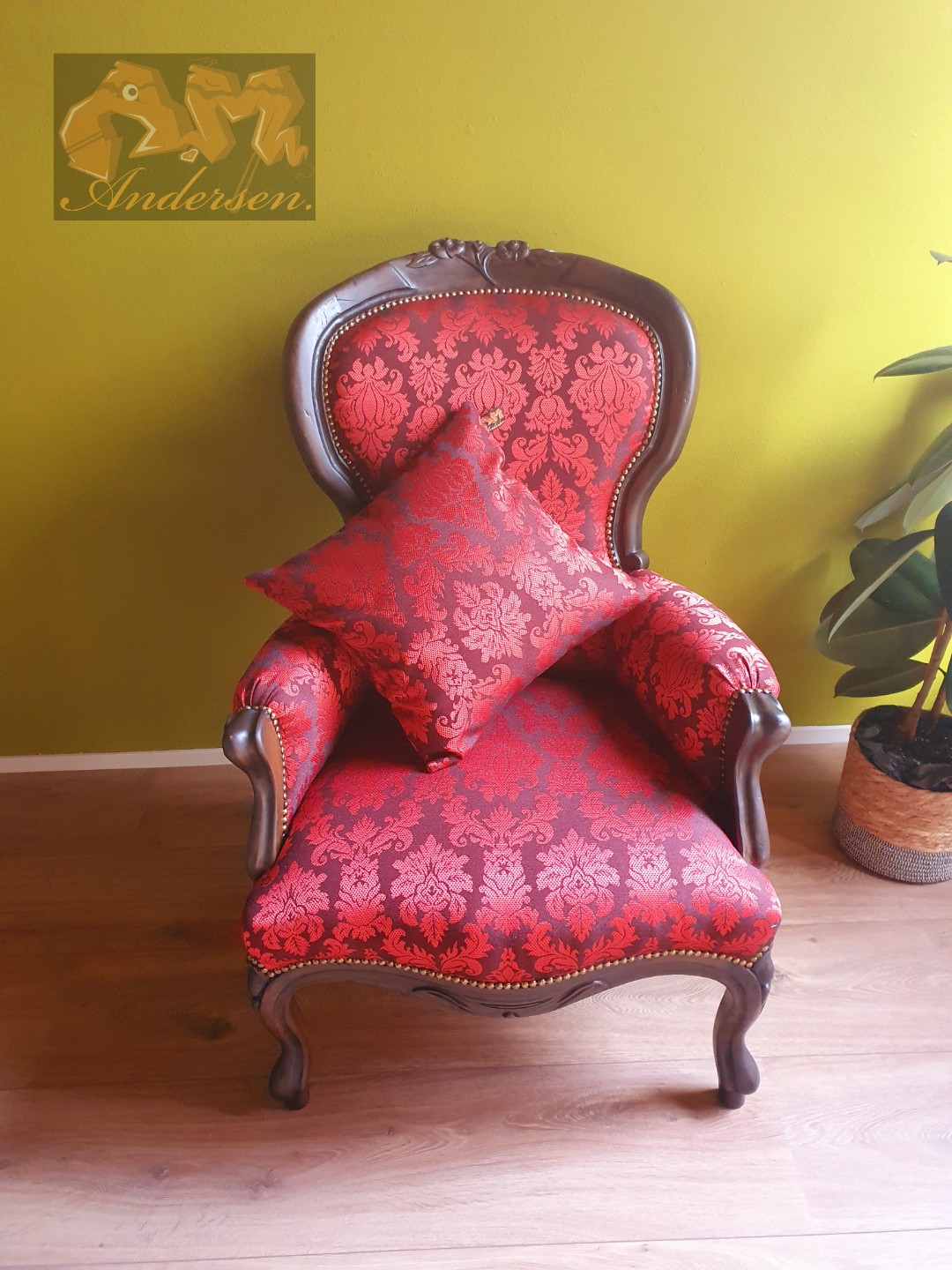 A.M. Andersen Voltaire fauteuil.