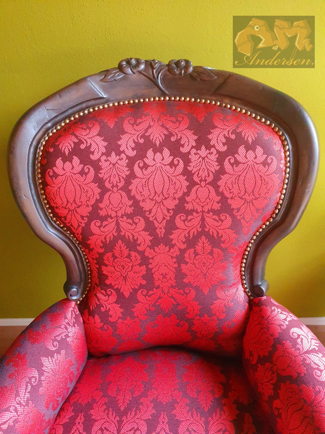 A.M. Andersen Voltaire fauteuil.